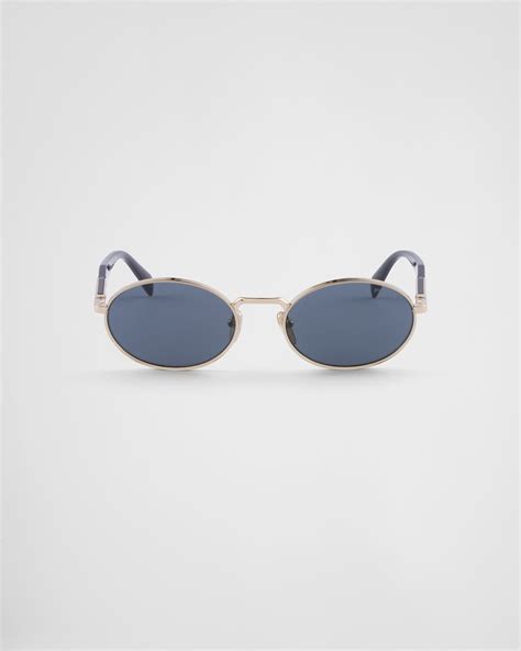 prada oval gözlük|Graphite Lenses Sunglasses With Prada Logo .